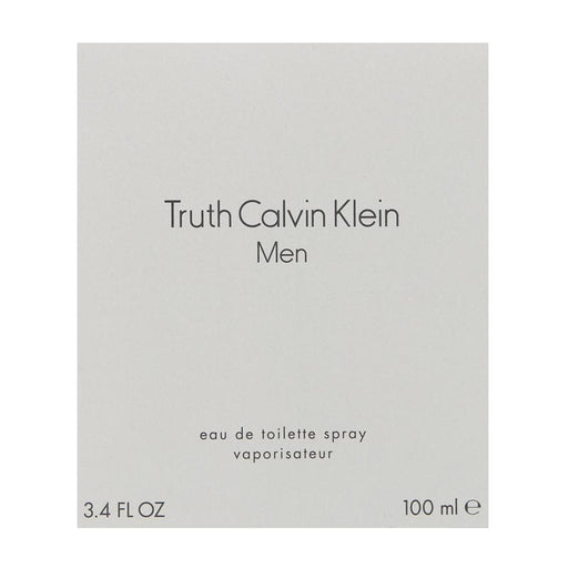 Calvin Klein Truth Men Eau De Toilette 100ml - Perfume & Cologne at MyPerfumeShop by Calvin Klein