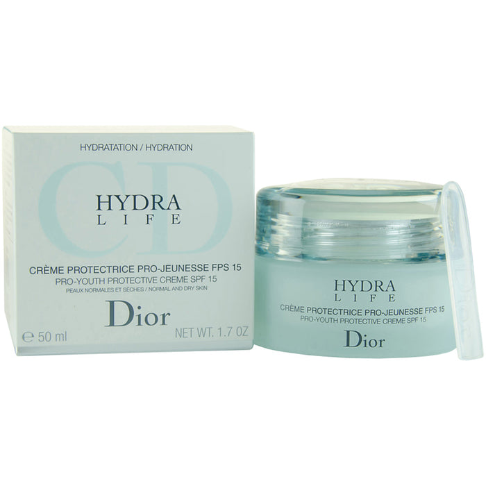 Dior Hydra Life Pro-Youth Protective Spf 15 Normal And Dry Skin Cream 50ml - Cream at MyPerfumeShop by Dior