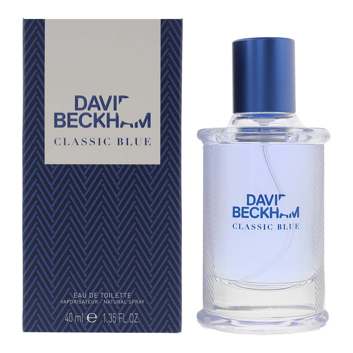 David Beckham Classic Blue Eau de Toilette 40ml - Fragrance at MyPerfumeShop by David Beckham