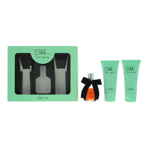 Jade Goody Shh... 3 Piece Gift Set: Eau De Parfum 50ml - Body Lotion 50ml - Shower Gel 50ml - GIFT SET at MyPerfumeShop by JADE GOODY