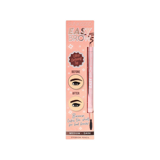 Sunkissed Easy Brow Eyebrow Pencil 0.1g - Medium/Dark - Eyebrow Pencil at MyPerfumeShop by Sunkissed