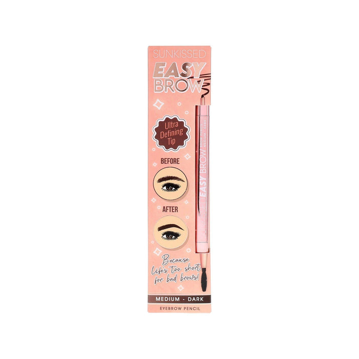 Sunkissed Easy Brow Eyebrow Pencil 0.1g - Medium/Dark - Eyebrow Pencil at MyPerfumeShop by Sunkissed