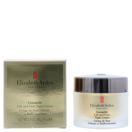 Elizabeth Arden Ceramide Lift And Firm Night Cream 50ml - Creams at MyPerfumeShop by Elizabeth Arden