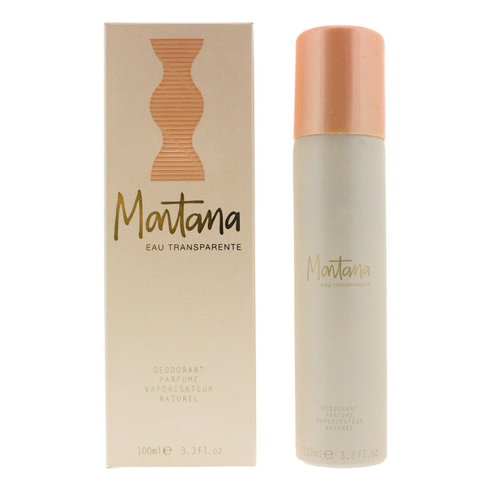 Montana Eau Transparente Deodorant 100ml - Body Lotion at MyPerfumeShop by Montana