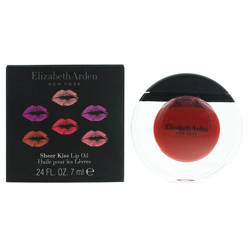 Elizabeth Arden Sheer Kiss 04 Rejuvenating Red Lip Oil 7ml - Balms at MyPerfumeShop by Elizabeth Arden