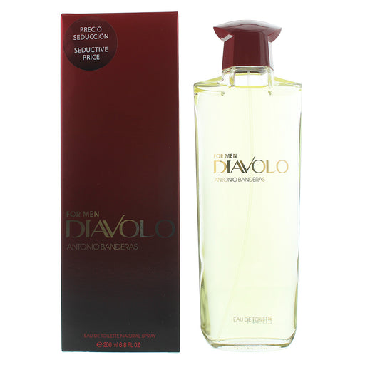 A.Banderas Diavolo For Men Edt 200ml - Eau De Toilette at MyPerfumeShop by Antonio Banderas