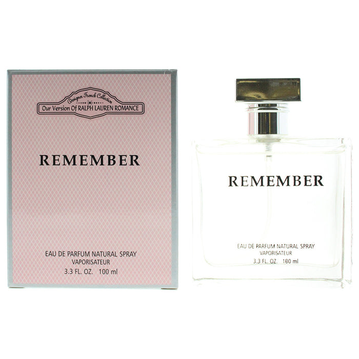 Dfc Remember Edp 100ml - Eau De Parfum at MyPerfumeShop by Designer French Collection