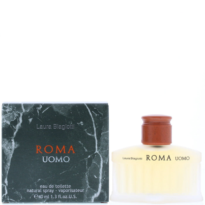 ROMA Laura Biagiotti Roma Uomo Eau de Toilette 40ml - Eau de Toilette at MyPerfumeShop by Laura Biagiotti