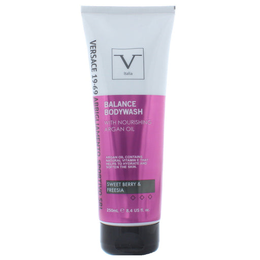 V Italia Balance Body Wash With Nourishing Argan Oil 250ml - Body Cleanser at MyPerfumeShop by V 19.69