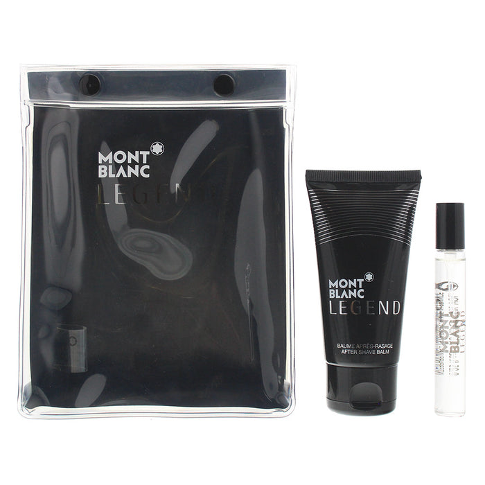 Montblanc Legend 2 Piece Set: Eau de Toilette 7.5ml - Aftershave Balm 50ml - Not - Default Title - GIFT SET at MyPerfumeShop by Montblanc