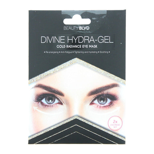 Beauty Blvd Divine Hydra-Gel Gold Radiance Eye Mask 2pc - Cooling Eye Masks at MyPerfumeShop by Beauty Blvd