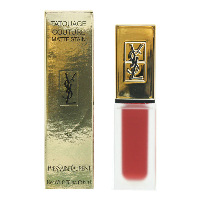 Yves Saint Laurent Tatouage Couture Matte 31 Let's Play A Game Lip Stain 6ml - Make-up Sets at MyPerfumeShop by Yves Saint Laurent