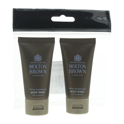 Molton Brown White Sandalwood 2 Piece Gift Set: 2 x Body Wash 30ml - Gift Set at MyPerfumeShop by Molton Brown