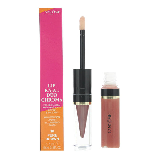 LancÃ´me Lip Kajal Duo Chroma Lip Colour 2.7g - 10 Pure Brown - Cosmetics at MyPerfumeShop by LancÃ´me