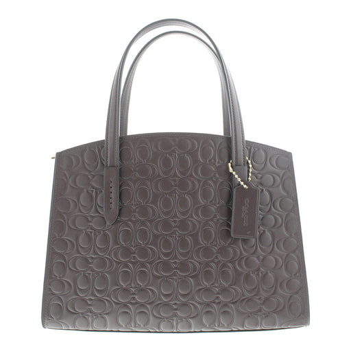 Coach Charlie 28 Oxblood Patterned Leather Carryall - Bag at MyPerfumeShop by Coach