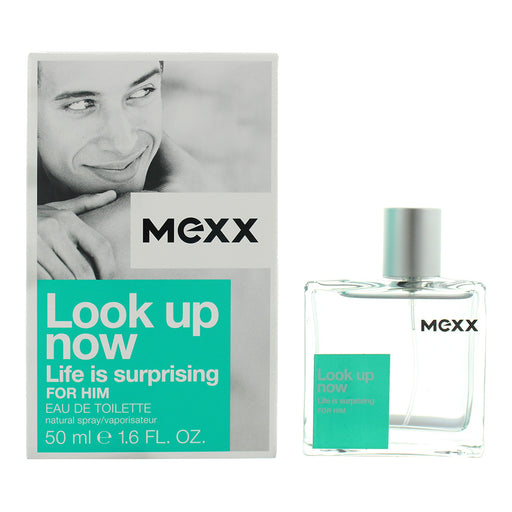 Mexx Look Up Now For Him Eau De Toilette 50ml - Eau De Toilette at MyPerfumeShop by Mexx