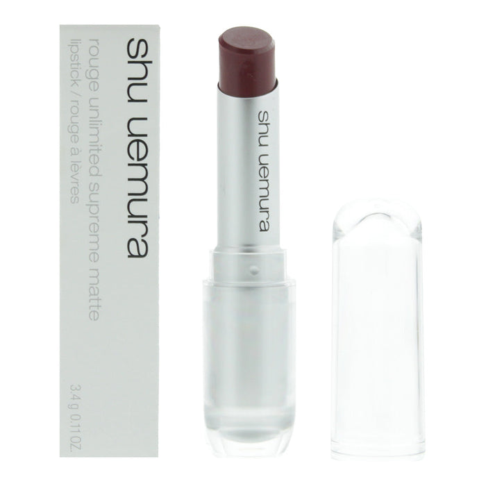 Shu Uemura Rouge Unlimited Supreme Matte M WN 285 Wine Lipstick Gloss 3.4g - Lipstick Gloss at MyPerfumeShop by Shu Uemura