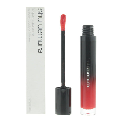 Shu Uemura Laque Supreme OR01 Ruby Orange Lip Colour 5.2g - Beauty at MyPerfumeShop by SHU UEMURA