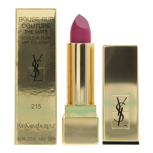 Yves Saint Laurent Rouge Pur Couture The Mats 215 Lust For Pink Lipstick 3.8g - Lipstick at MyPerfumeShop by Yves Saint Laurent