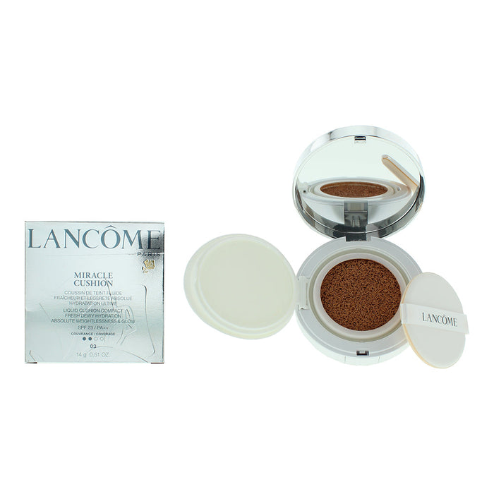 Lancôme Miracle Cushion Compact 03 Beige Peche Cushion Foundation 14g - Foundations at MyPerfumeShop by Lanc?me