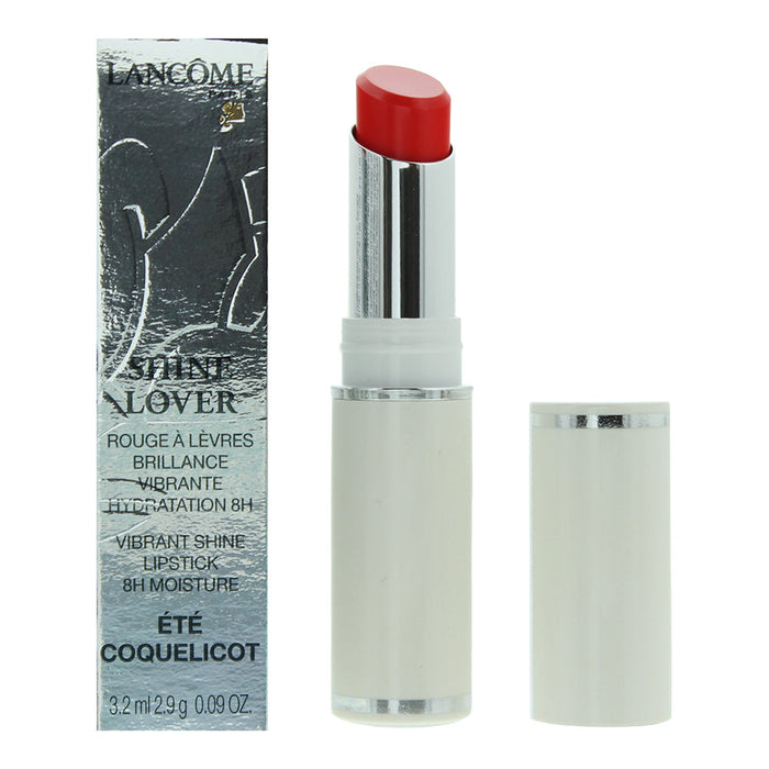 Lancôme Shine Lover 121 Ete Coquelicot Lipstick 2.9g - Beauty at MyPerfumeShop by Lanc?me