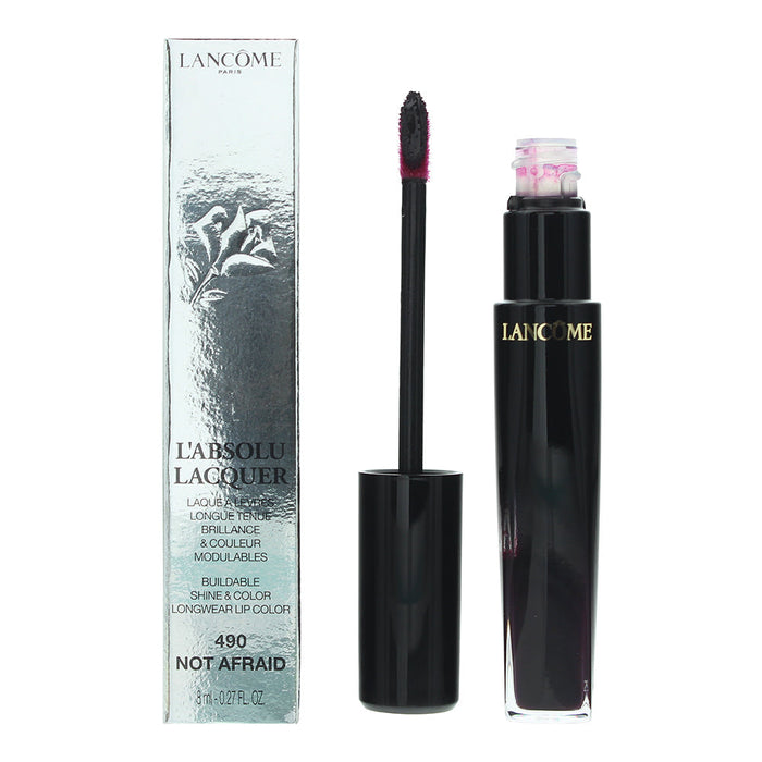 Lancôme L'absolu Lacquer No.490 Not Afraid Lip Colour 8ml - Lip Glosses at MyPerfumeShop by Lanc?me