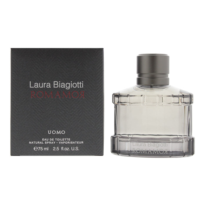 Laura Biagiotti Romamor Uomo Eau de Toilette 75ml Spray - Fragrance at MyPerfumeShop by Laura Biagiotti