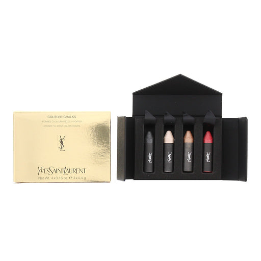 Yves Saint Laurent Couture Chalks 4 Piece Gift Set: Le Rouge Chalk 4.4g - Le Noir Chalk 4.4g - Le Nude Chalk 4.4g - Le Cuivre Chalk 4.4g - Make-up Sets at MyPerfumeShop by Yves Saint Laurent