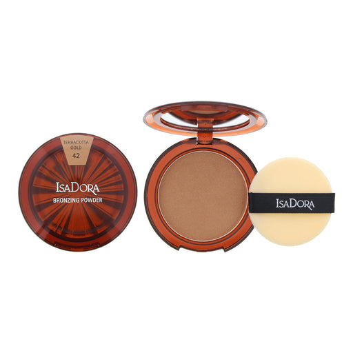 Isadora 42 Terracotta Gold Bronzing Powder 10g - Beauty at MyPerfumeShop by ISADORA