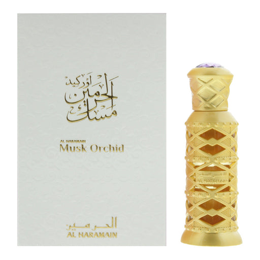 Al Haramain Musk Orchid Perfume Oil 12ml - Perfume Oils at MyPerfumeShop by Al Haramain