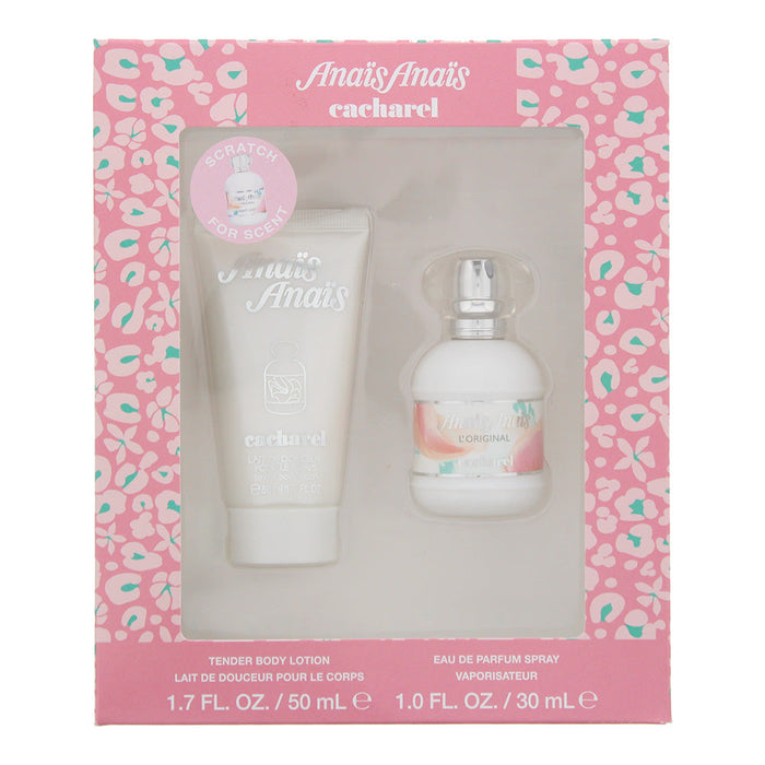 Cacharel Anaïs Anaïs Gift Set: Eau De Toilette 30ml - Body Lotion 50ml - Gift Set at MyPerfumeShop by Cacharel