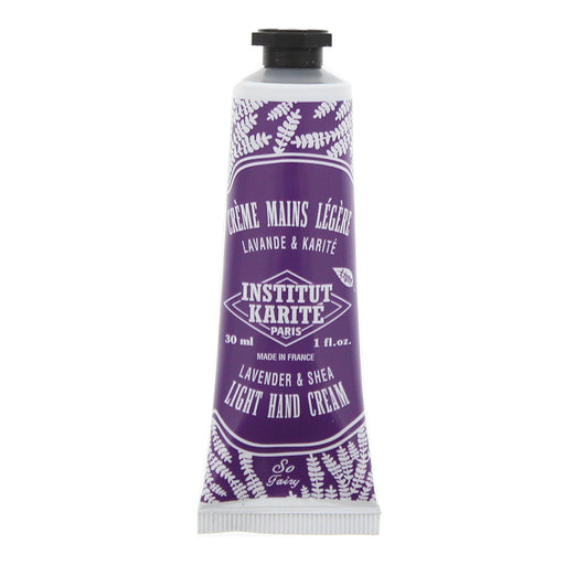 Institut Karite Paris Lavender Shea Light Tube Hand Cream 30ml - Hand Cream at MyPerfumeShop by Institut Karite Paris