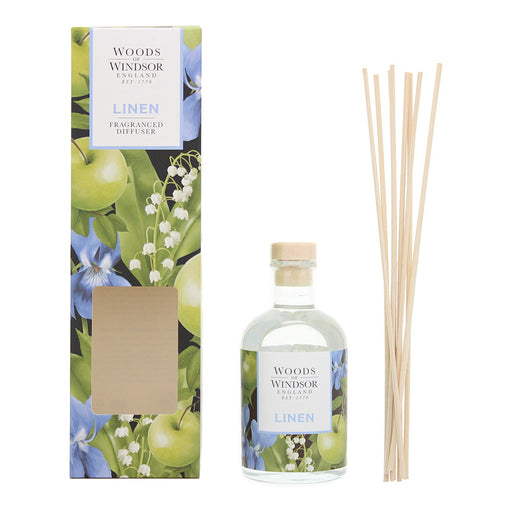 Woods Of Windsor Linen Diffuser 100ml - Diffuser at MyPerfumeShop by Woods Of Windsor