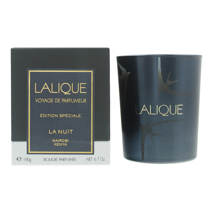 Lalique Candle 190g - La Nuit Nairobi - Candle at MyPerfumeShop by Lalique