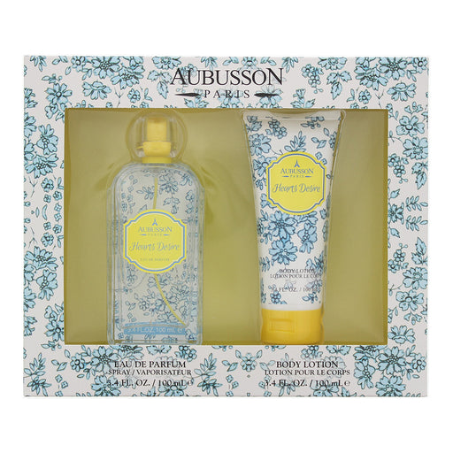 Aubusson Hearts Desire Gift Set 100ml EDP + 100ml Body Lotion - Eau De Parfum at MyPerfumeShop by Parfums Aubusson