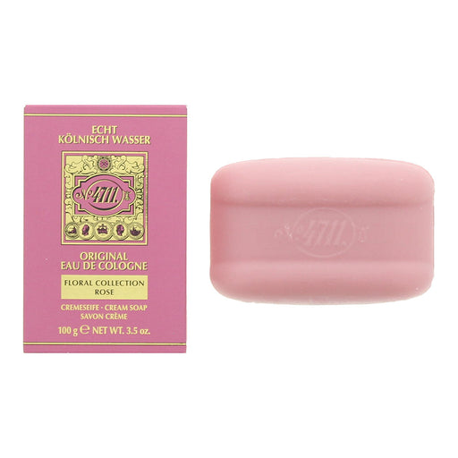 Mäurer & Wirtz 4711 Floral Collection Rose Cream Soap 100g - Soap at MyPerfumeShop by Mäurer & Wirtz