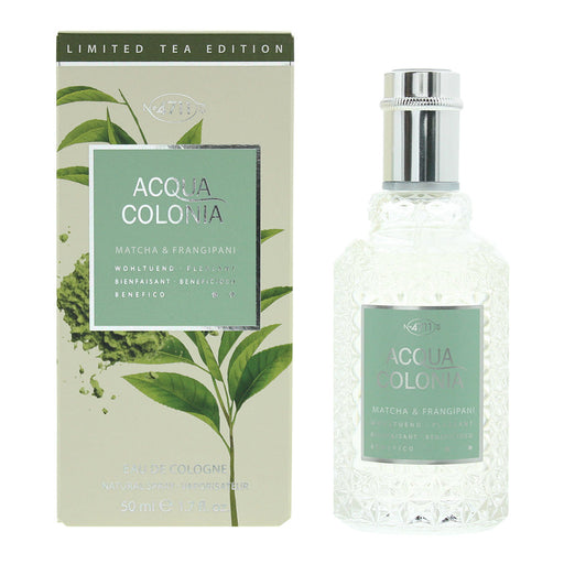 Mäurer & Wirtz 4711 Acqua Colonia Matcha & Frangipani Eau de Cologne 50ml Spray - Eau de Cologne at MyPerfumeShop by Mäurer & Wirtz