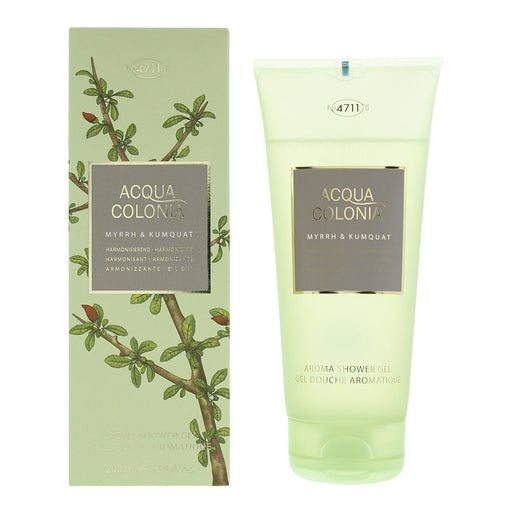 Mäurer & Wirtz 4711 Acqua Colonia Myrrh & Kumquat Shower Gel 200ml - Shower Gel at MyPerfumeShop by Mäurer & Wirtz