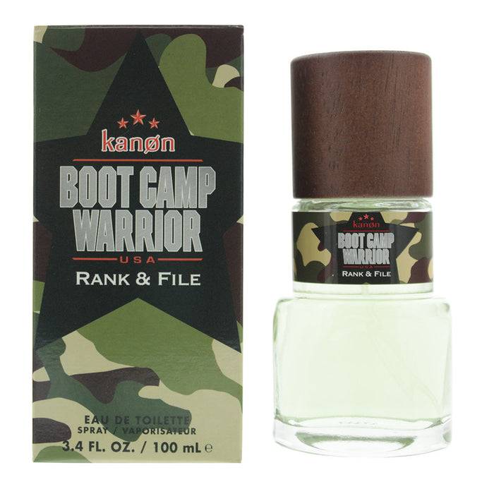 Kan¯n Boot Camp Warrior Rank & File Eau de Toilette 100ml Spray - Eau de Toilette at MyPerfumeShop by Kan¯n