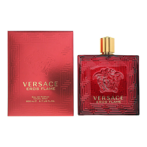 Versace Eros Flame Eau De Parfum 200ml - Eau de Toilette at MyPerfumeShop by Versace