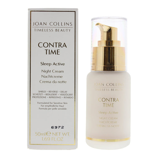 Joan Collins Contra Time Sleep Active Night Cream 50ml - NIGHT CREAM at MyPerfumeShop by Joan Collins