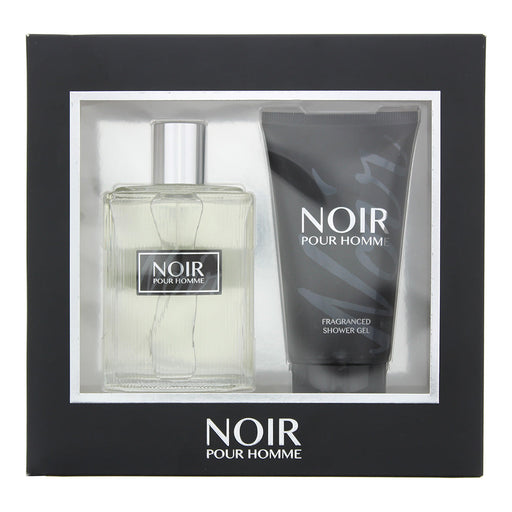 Prism Noir Pour Homme 2 Piece Gift Set: Eau De Toilette 100ml - Shower Gel 150ml - Men at MyPerfumeShop by Prism