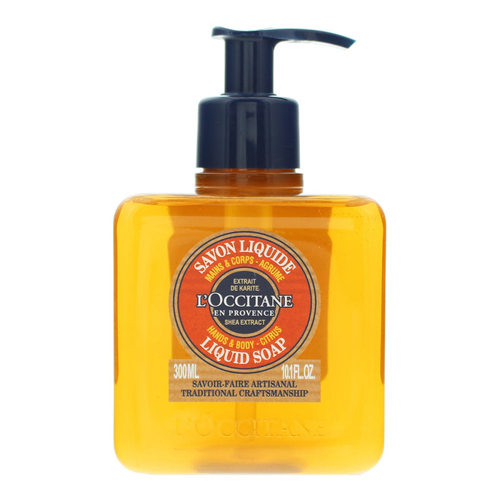 L'occitane Shea Citrus Hand And Body Liquid Soap 300ml - Soap at MyPerfumeShop by L'Occitane