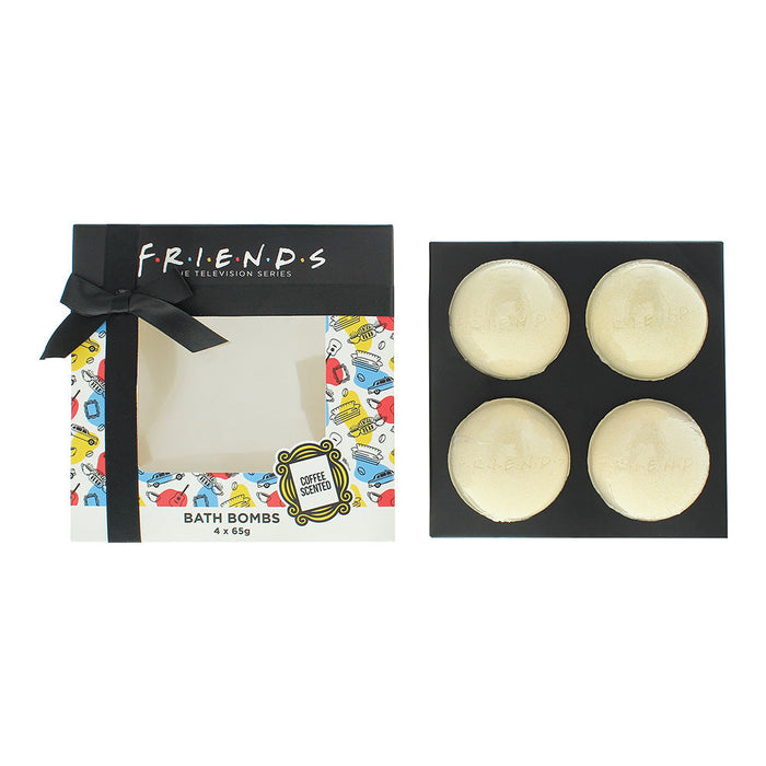 Friends Warner Bros Coffe Scented Bath Fizzy Bomb 4 x 65g - Bath Bomb at MyPerfumeShop by Friends