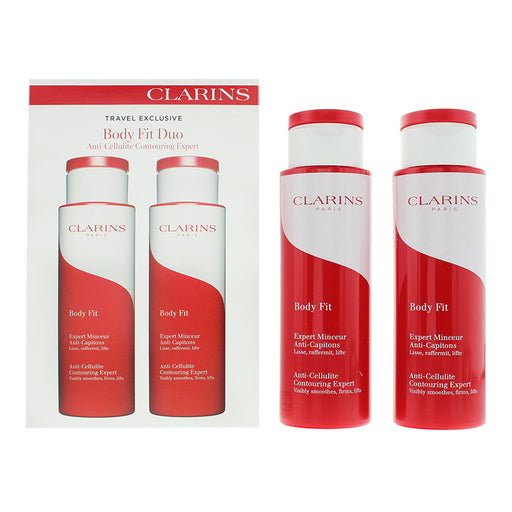 Clarins Body Fit 2 Piece Gift Set: Body Fit Duo 2 x 200ml - Beauty at MyPerfumeShop by Clarins