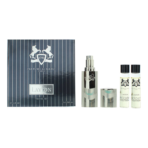 Parfums De Marly Layton Gift Set Eau De Parfum 3 x 10ml - Gift Set at MyPerfumeShop by Parfums De Marly