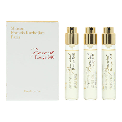 Maison Francis Kurkdijan Baccarat Rouge 540 Eau De Parfum 3 x 11ml - Eau De Parfum at MyPerfumeShop by Maison Francis Kurkdjian