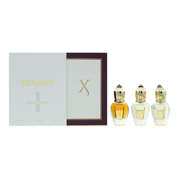 Xerjoff Discovery Set I Gift Set Eau De Parfum 3 x 15ml Cruz Del Sur - Erba Pura - Uden Overdose - Gift Set at MyPerfumeShop by Xerjoff