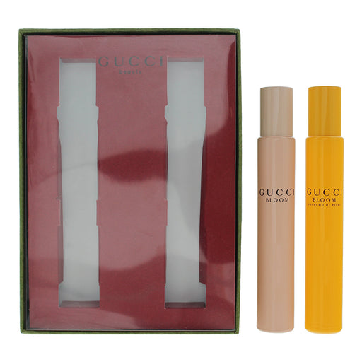 Gucci Bloom Rollerball Gift Set 7.5ml Bloom EDP Rollerball + 7.5ml Bloom Profumo Di Fiori EDP Rollerball - Fragrance at MyPerfumeShop by Gucci