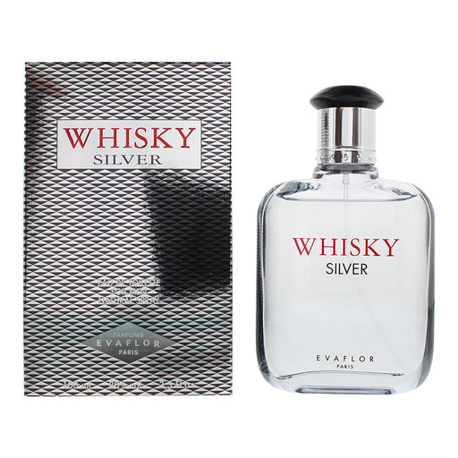 Evaflor Whisky Silver Eau De Toilette 100ml - Eau de Toilette at MyPerfumeShop by Whisky